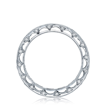 Tacori Platinum Channel Set Wedding Band