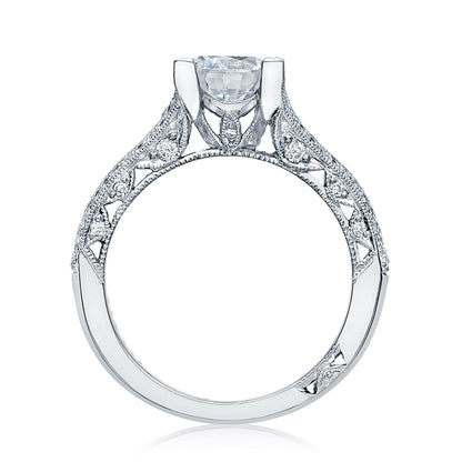 Tacori Platinum Round Solitaire Engagement Ring