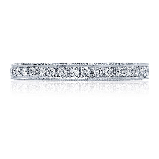 Tacori Platinum Pavé Diamond Wedding Band