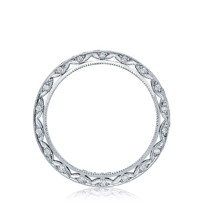 Tacori Platinum Pavé Diamond Wedding Band