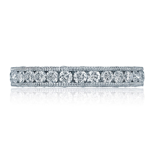 Tacori Platinum Channel Set Wedding Band