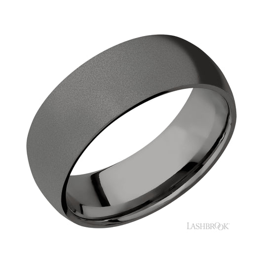 Lashbrook Domed Tantalum Noir Band