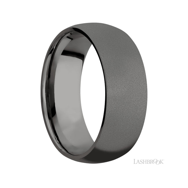 Lashbrook Domed Tantalum Noir Band