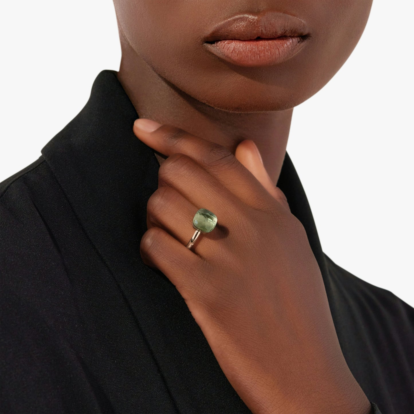 Pomellato Classic Nudo Ring With Prasiolite
