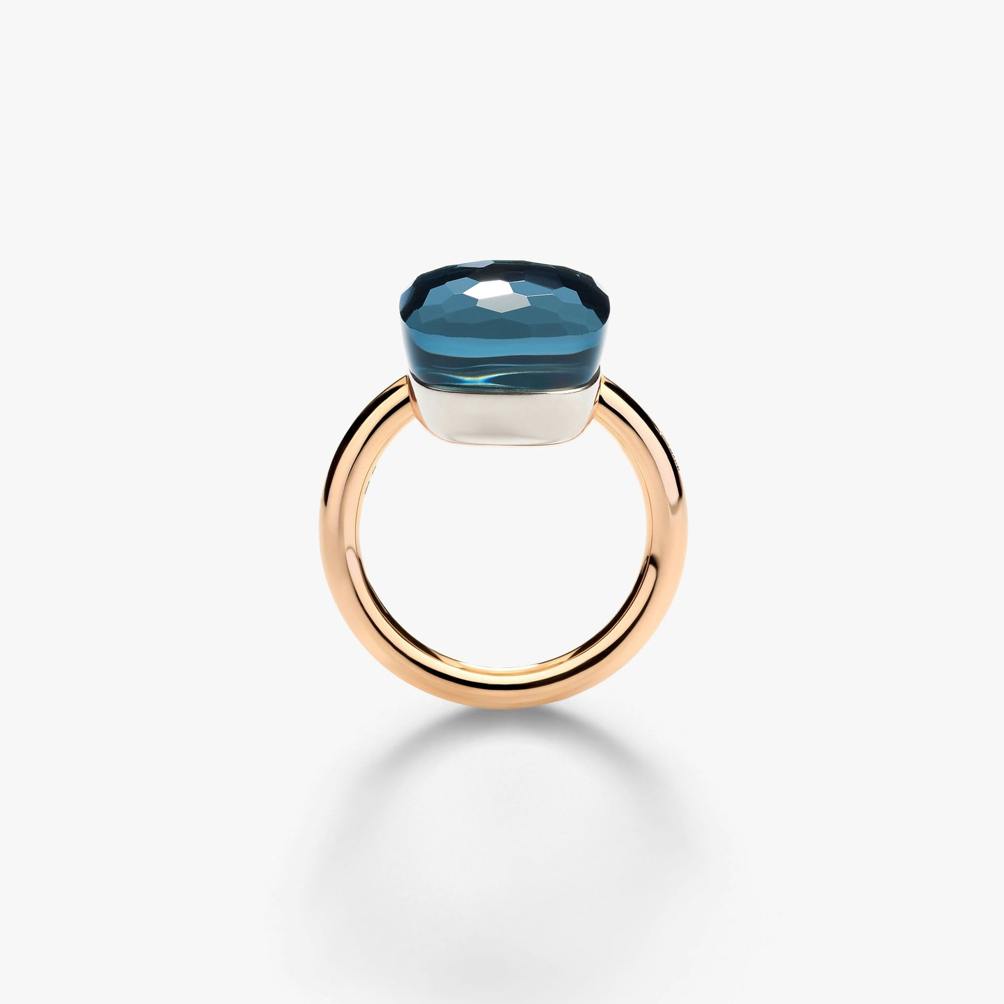Pomellato Nudo Maxi London Blue Topaz Ring