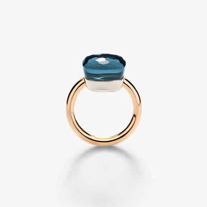 Pomellato Nudo Maxi London Blue Topaz Ring
