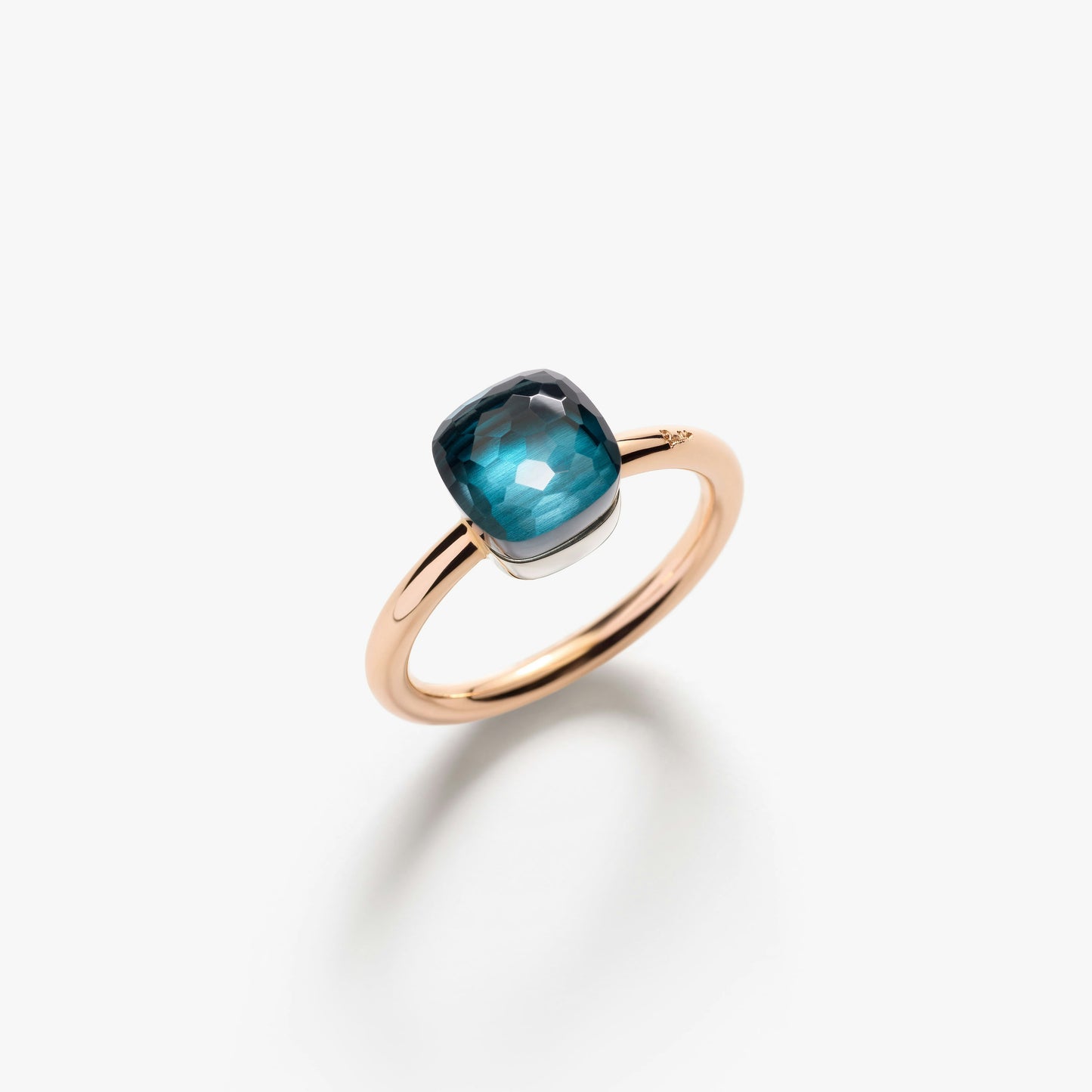 Pomellato Nudo Petite London Blue Topaz Ring