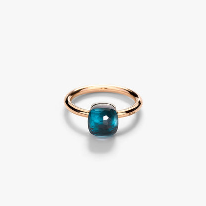 Pomellato Nudo Petite London Blue Topaz Ring