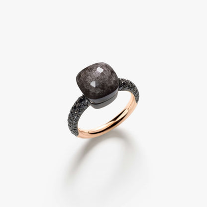Pomellato Nudo Classic Obsidian Black Diamond Ring