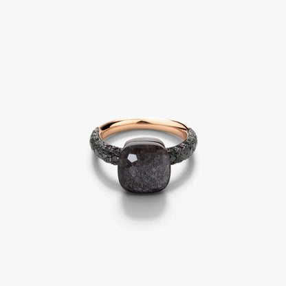 Pomellato Nudo Classic Obsidian Black Diamond Ring