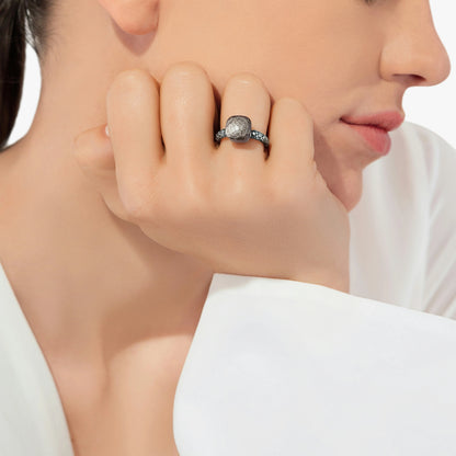 Pomellato Nudo Classic Obsidian Black Diamond Ring