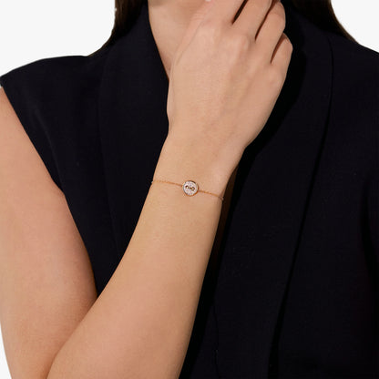 Pomellato Pom Pom Dot Bracelet With Mop & White Diamonds