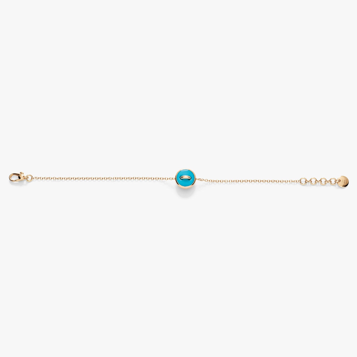 Pomellato Pom Pom Dot Turquoise And White Diamonds Bracelet
