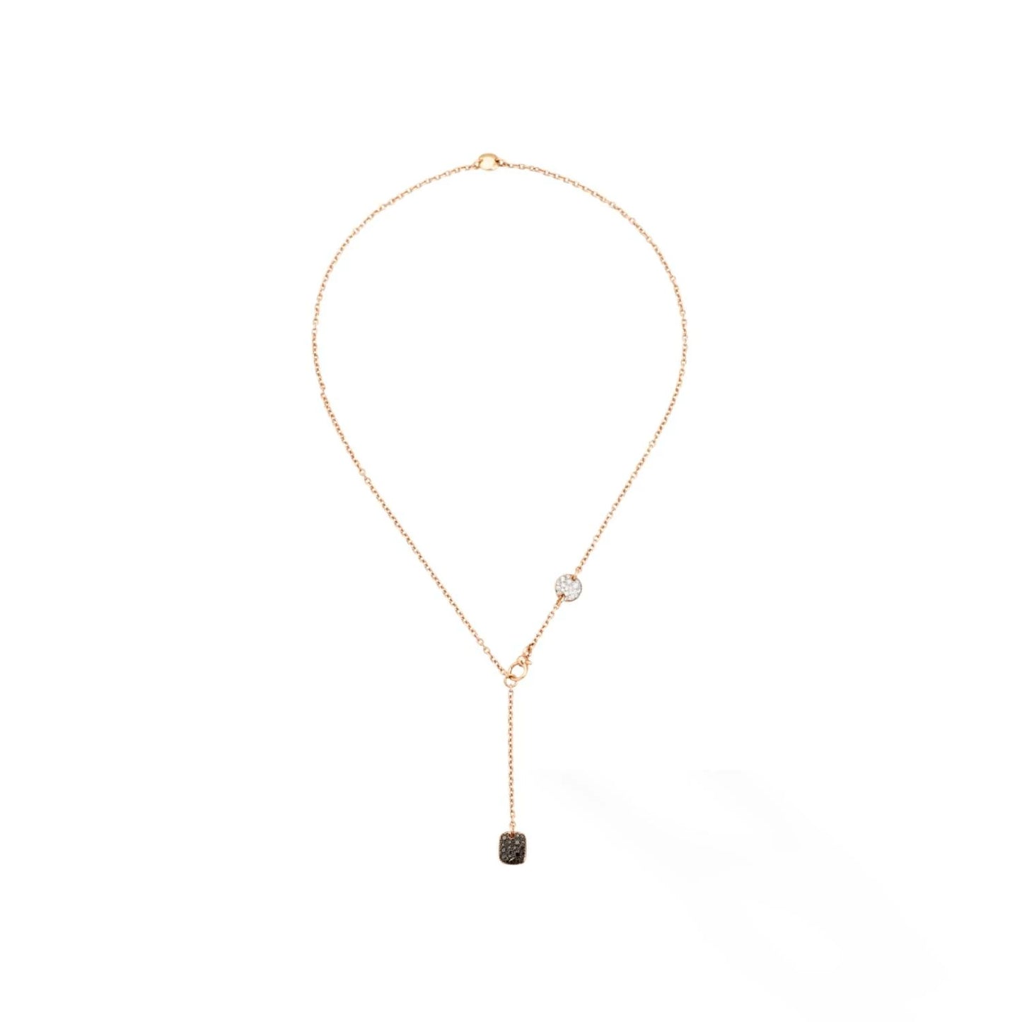 Pomellato Black/Brown/White Diamond Sabbia Necklace