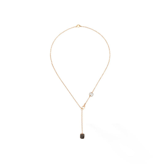 Pomellato Black/Brown/White Diamond Sabbia Necklace
