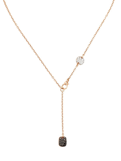 Pomellato Black/Brown/White Diamond Sabbia Necklace