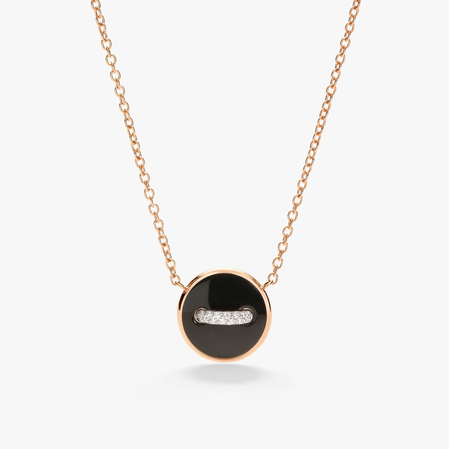 Pomellato Pom Pom Dot Onyx/White Mop And White Diamonds
