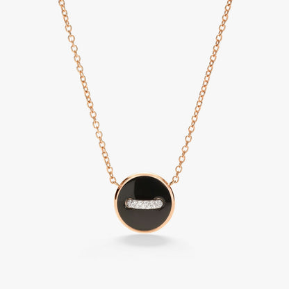 Pomellato Pom Pom Dot Onyx/White Mop And White Diamonds