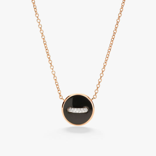 Pomellato Pom Pom Dot Onyx/White Mop And White Diamonds