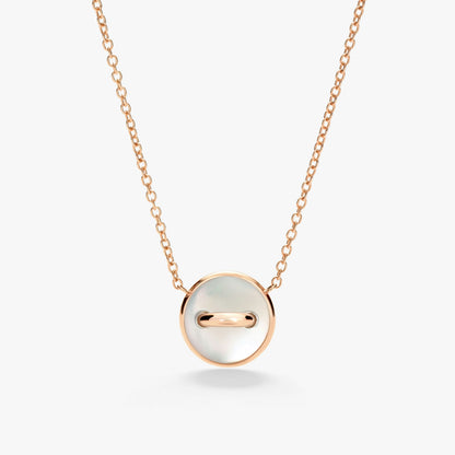 Pomellato Pom Pom Dot Onyx/White Mop And White Diamonds