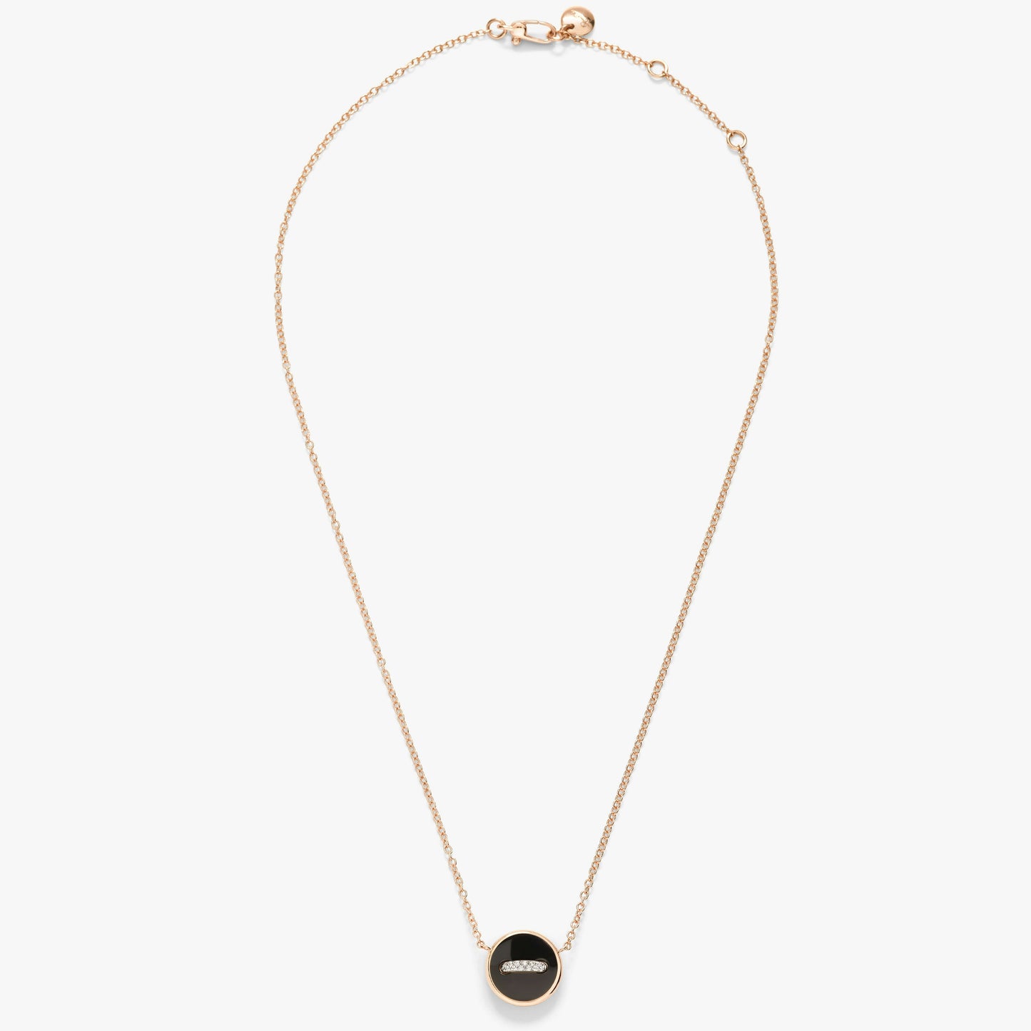 Pomellato Pom Pom Dot Onyx/White Mop And White Diamonds