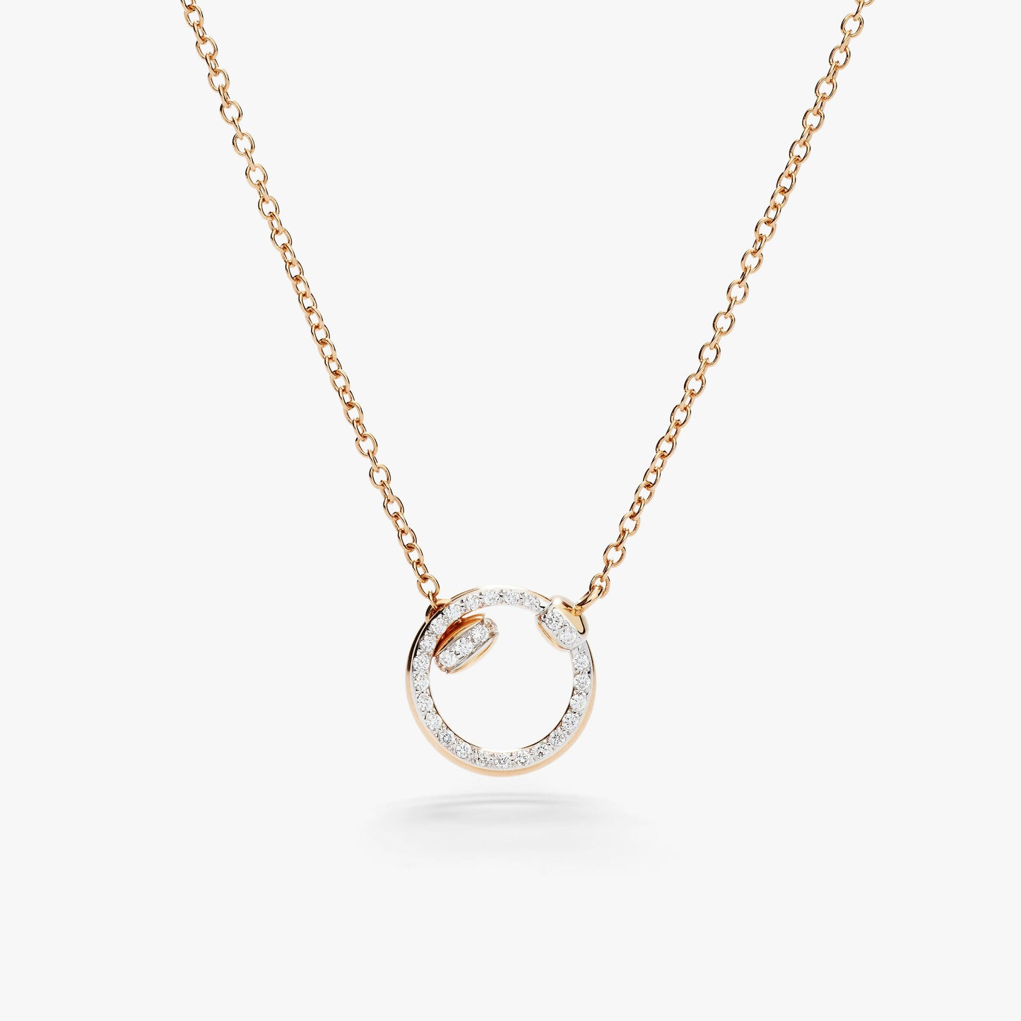 Pomellato White Diamonds Necklace With Pendant