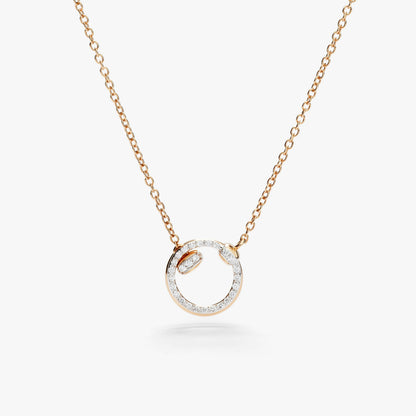 Pomellato White Diamonds Necklace With Pendant