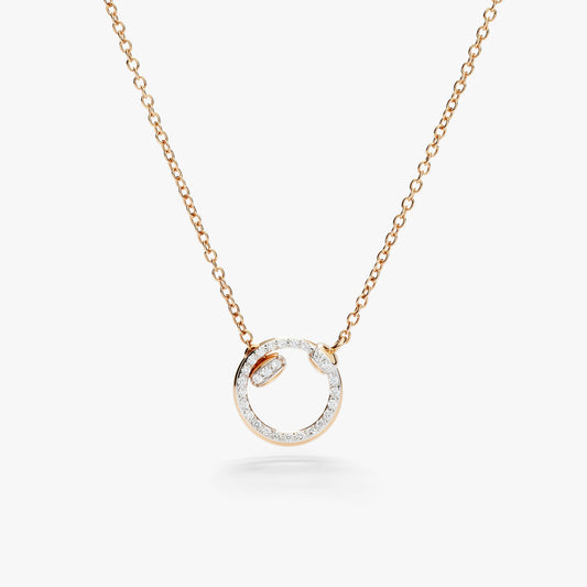 Pomellato White Diamonds Necklace With Pendant