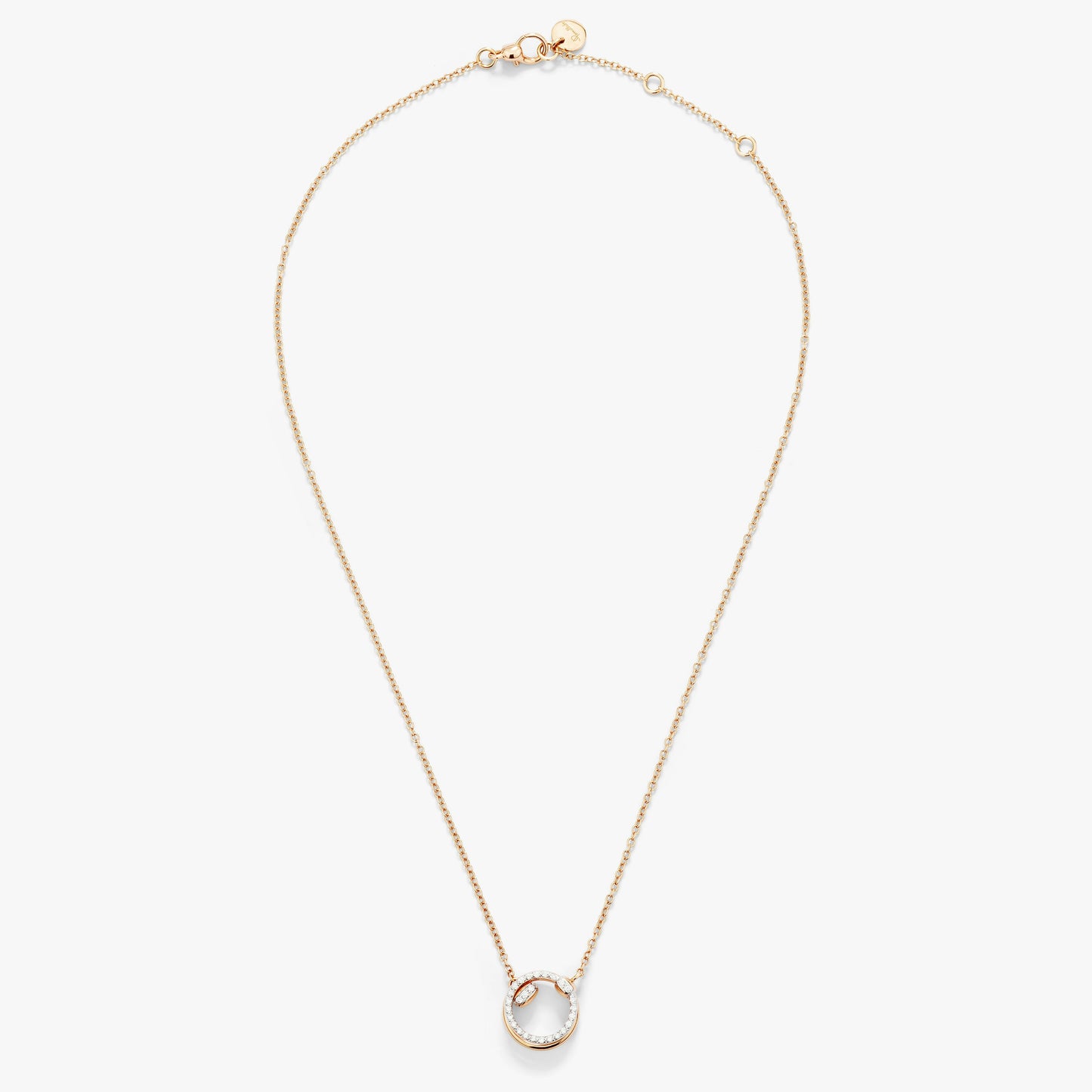 Pomellato White Diamonds Necklace With Pendant