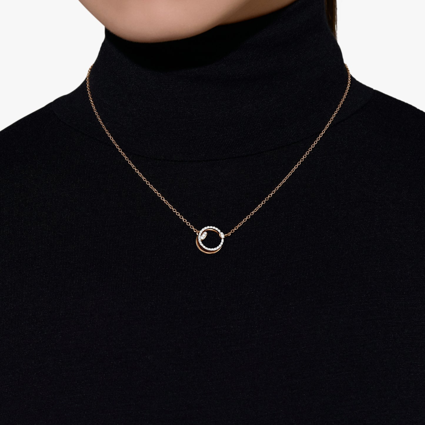 Pomellato White Diamonds Necklace With Pendant