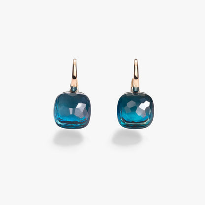 Pomellato Nudo Drop Blue London Topaz Earrings
