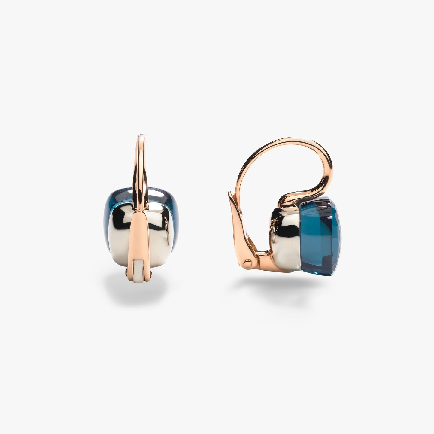 Pomellato Nudo Drop Blue London Topaz Earrings