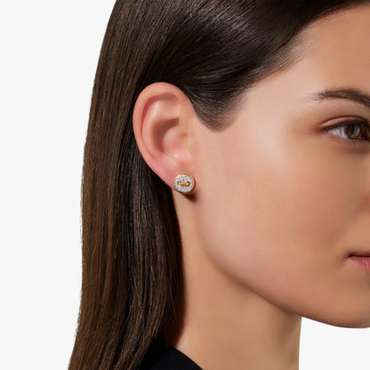 Pomellato Pom Pom Dot Earrings With White Diamonds
