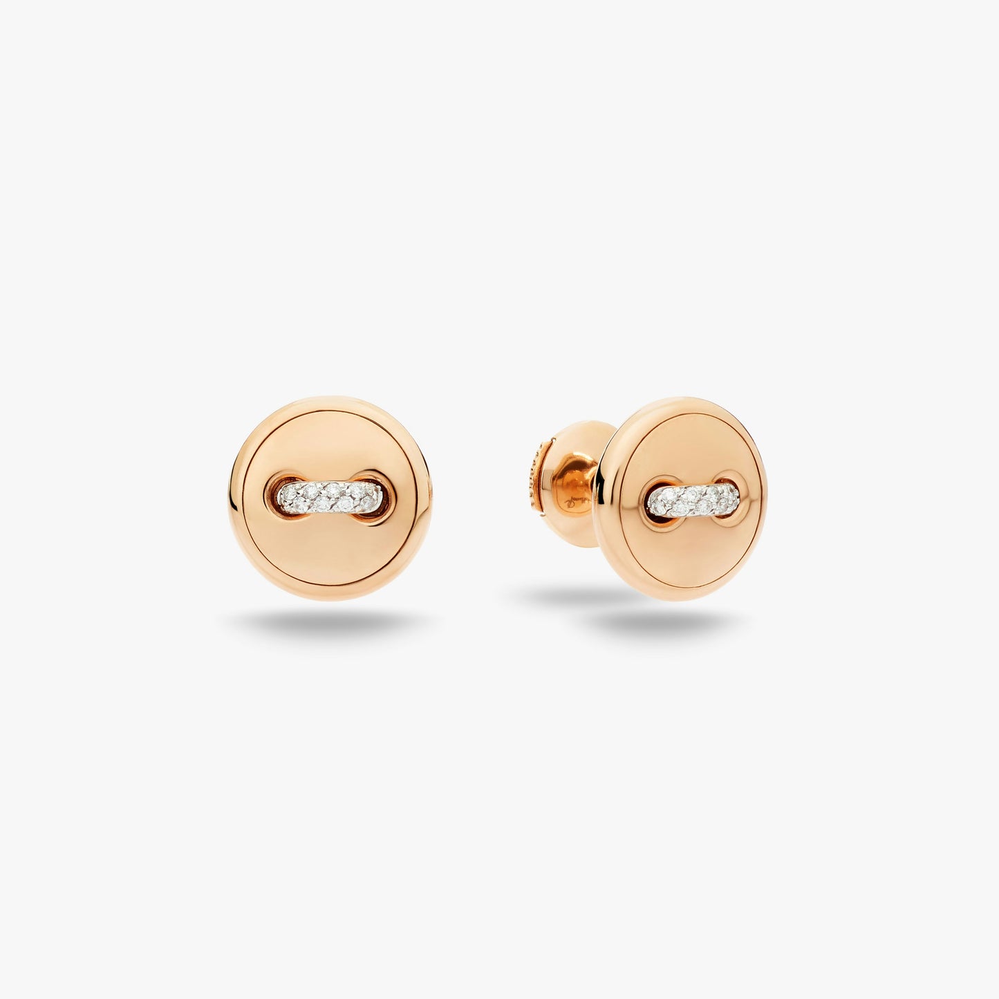 Pomellato Pom Pom Dot Earrings With White Diamonds