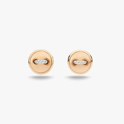 Pomellato Pom Pom Dot Earrings With White Diamonds
