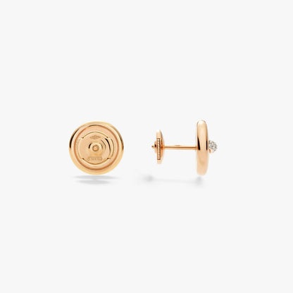 Pomellato Pom Pom Dot Earrings With White Diamonds