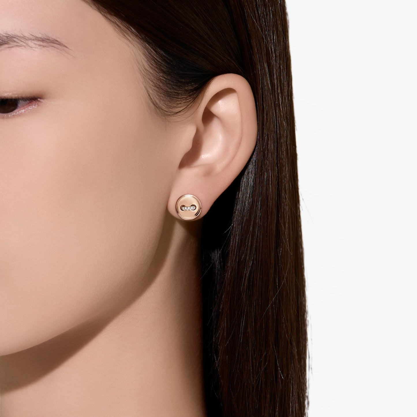 Pomellato Pom Pom Dot Earrings With White Diamonds