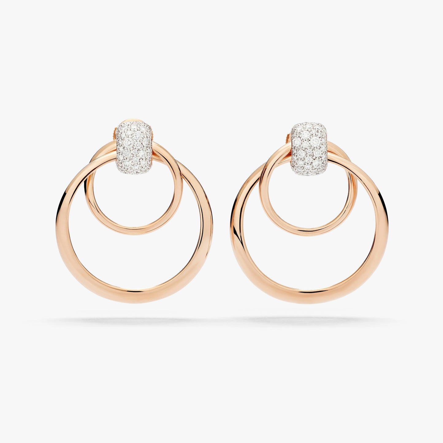 Pomellato Pom Together Earrings With White Diamonds
