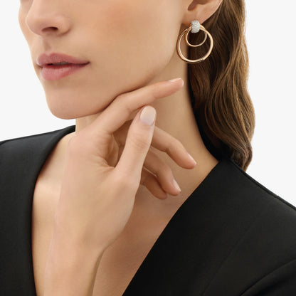 Pomellato Pom Together Earrings With White Diamonds
