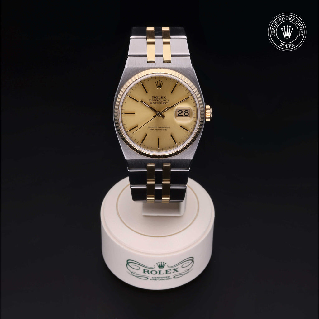 Rolex Datejust 38mm watch in stainless steel and gold