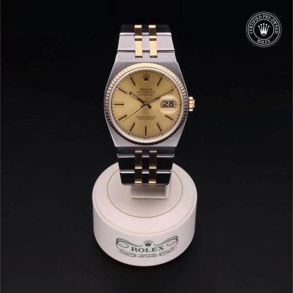 Rolex Datejust 38mm watch in stainless steel and gold