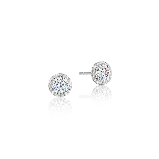 Tacori 18K Rose Gold Diamond Stud Earrings