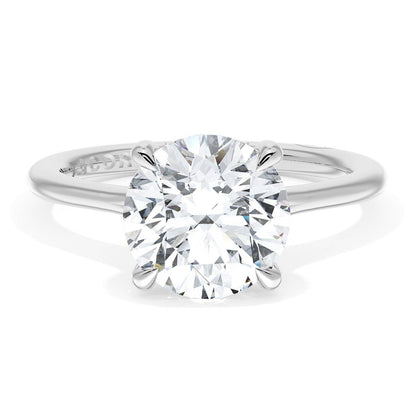 Tacori Platinum Round Solitaire Engagement Ring