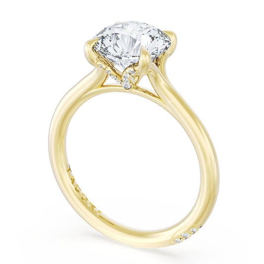 Tacori 18K Yellow Gold Round Solitaire Engagement Ring