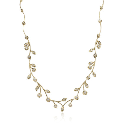 Simon G. Magnificent Garden Diamond Necklace 16"