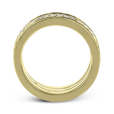 Simon G. Sapphire & Diamond Channel Band Set