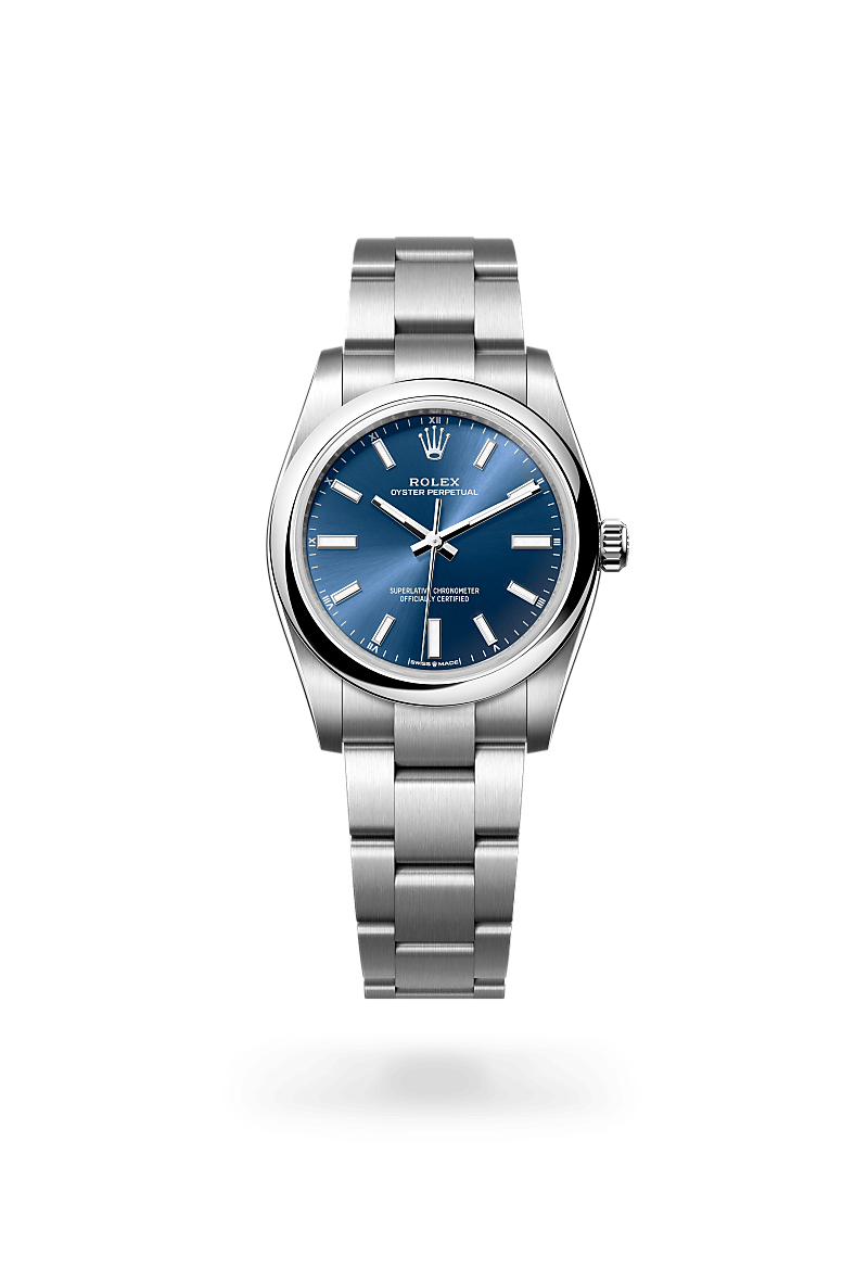 rolex Oyster Perpetual in Oystersteel,  - Lenox Jewelers