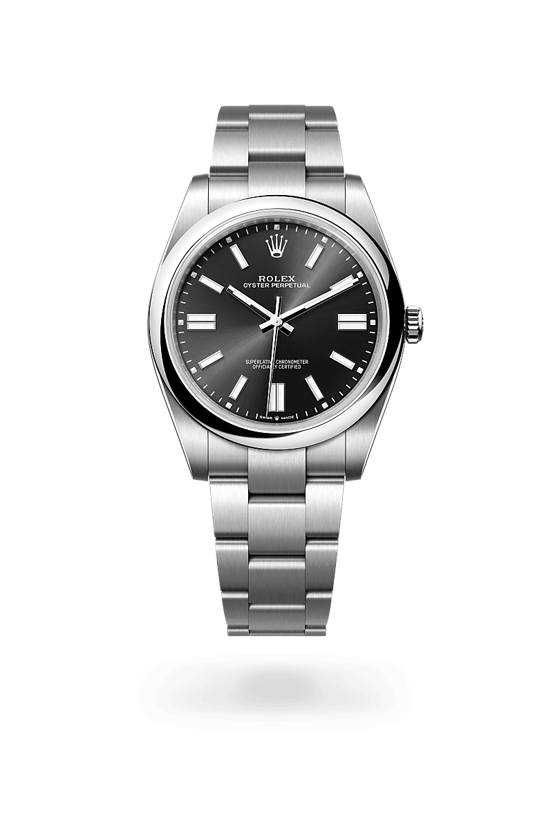 rolex Oyster Perpetual in Oystersteel,  - Lenox Jewelers