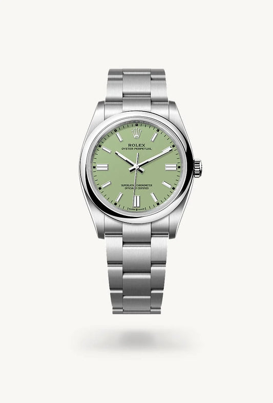 rolex Oyster Perpetual in Oystersteel, M126000-0011 - Lenox Jewelers