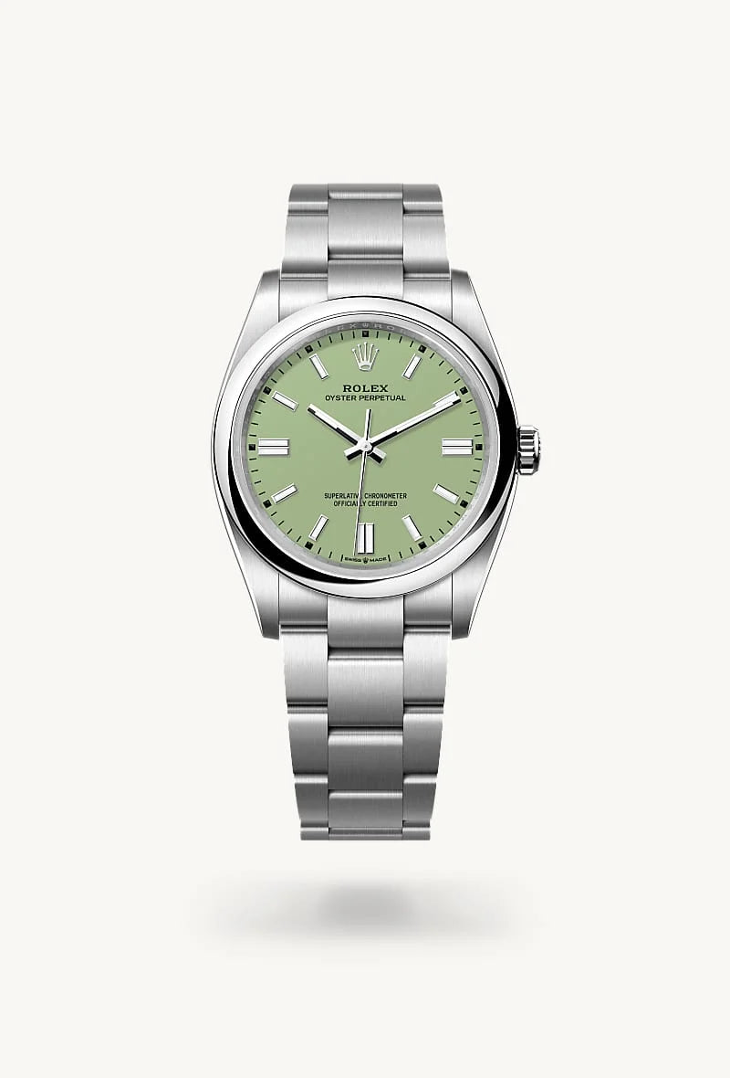 Rolex Oyster Perpetual in Oystersteel, M126000-0011 - Lenox Jewelers